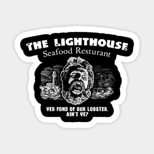 Lighthouse Resturant  (Black Print) Sticker